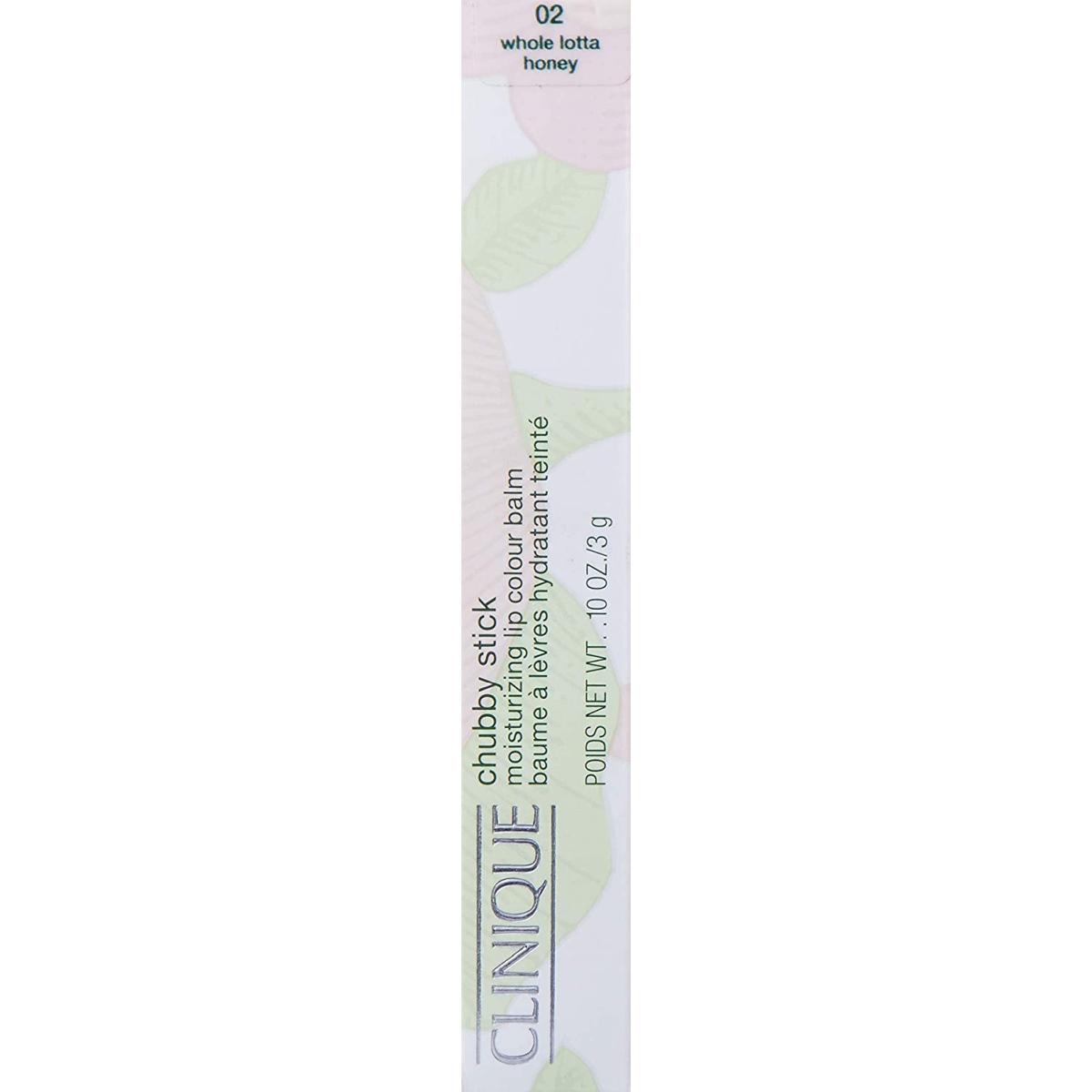 Chubby stick moisturizing lip colour balm 02 whole lotta honey