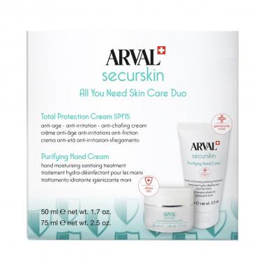 Securskin total protection cream spf15 50 ml+purifying hand cream 75 ml
