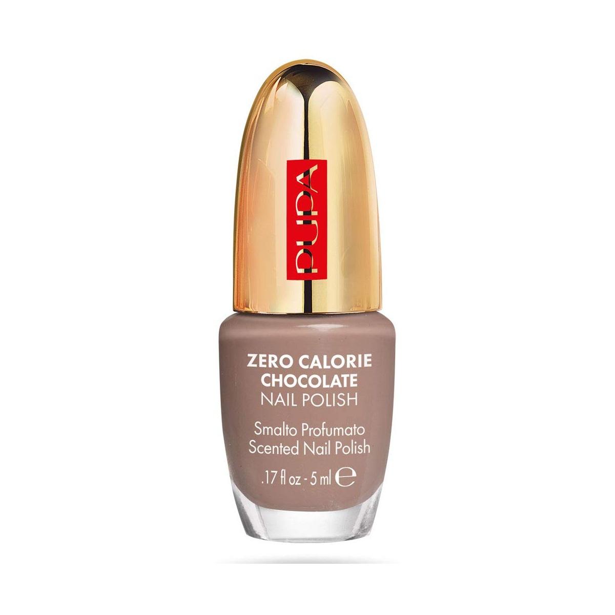 Zero calorie chocolate nail polish hazelnut