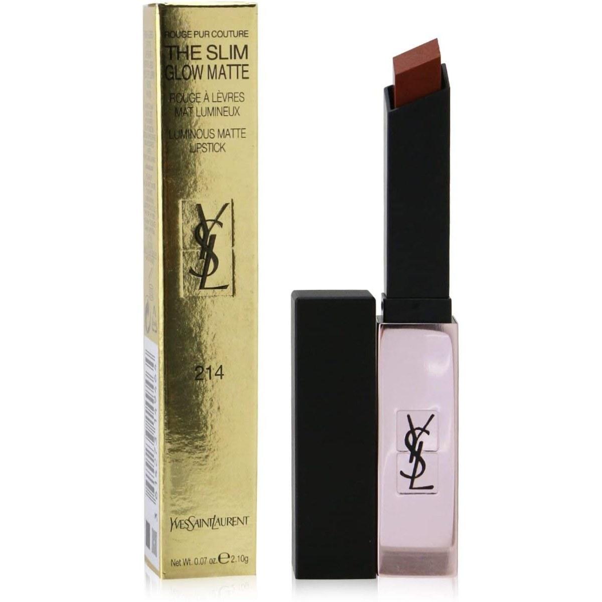 The slim glow matte 214 - illicit orange