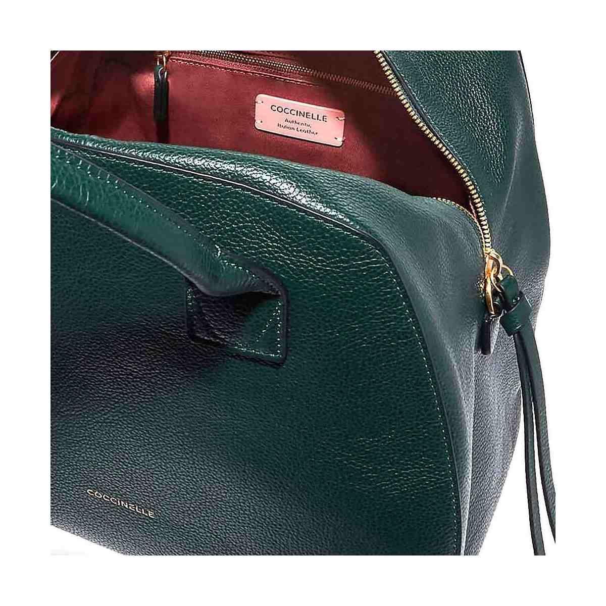 Handbag grainy leather