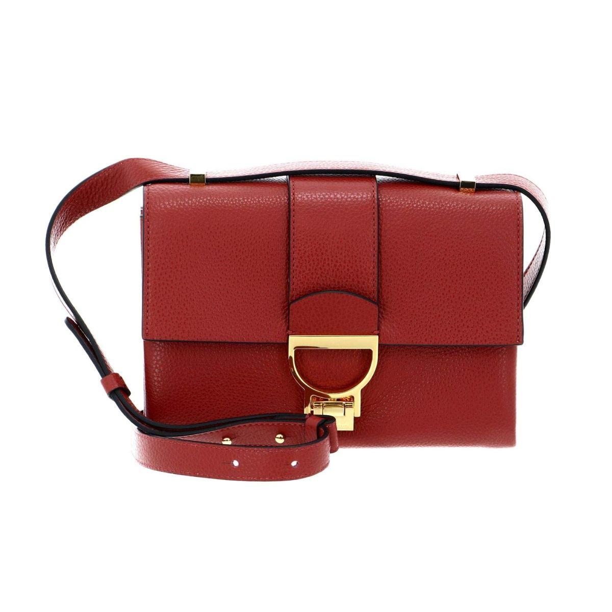 Handbag grainy leather