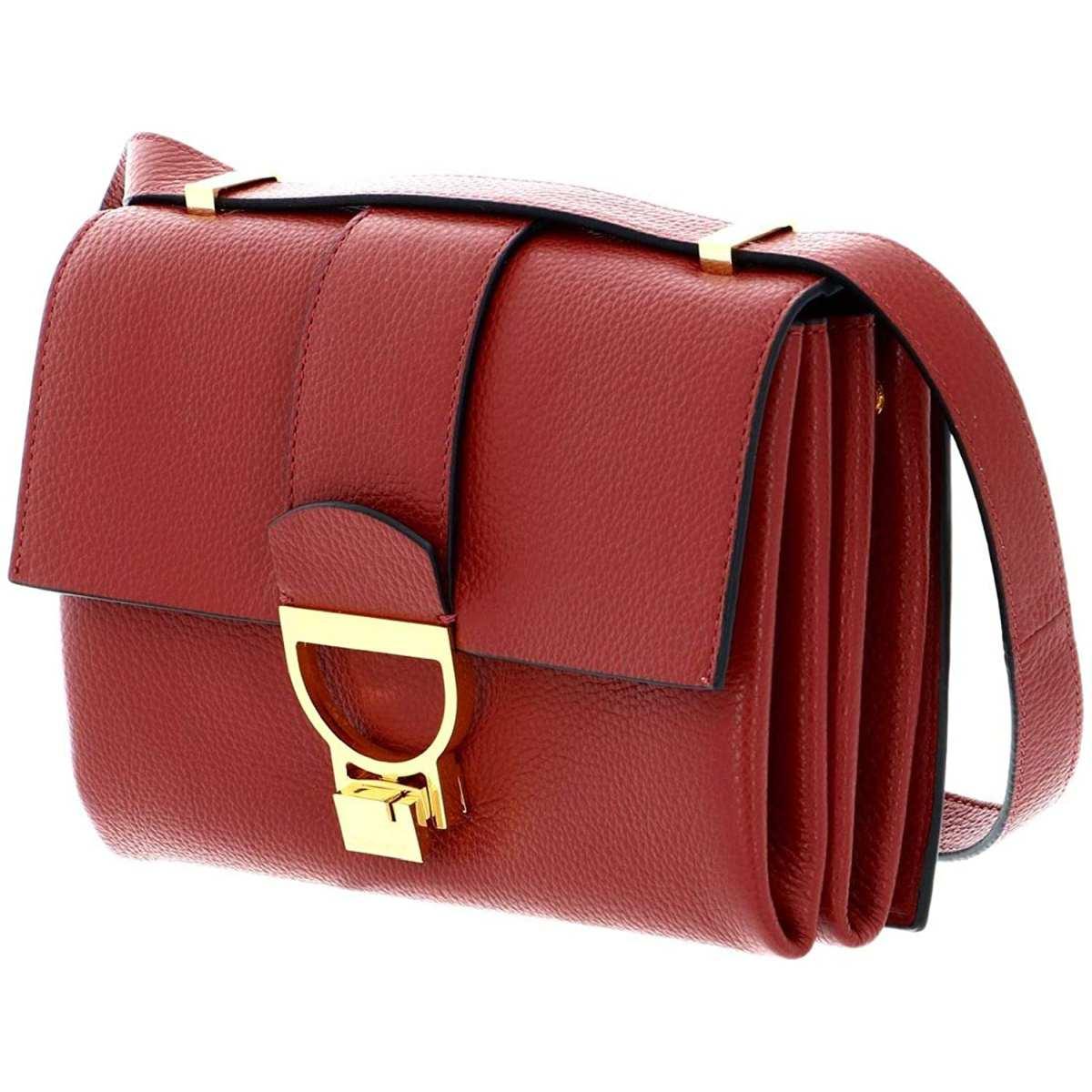 Handbag grainy leather