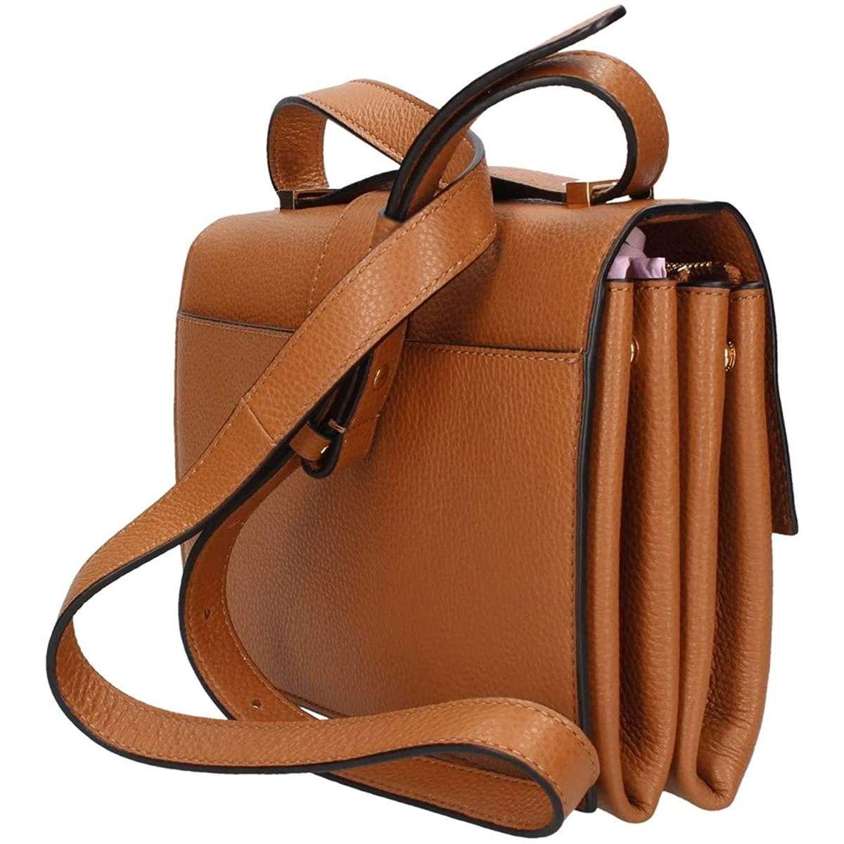 Handbag grainy leather