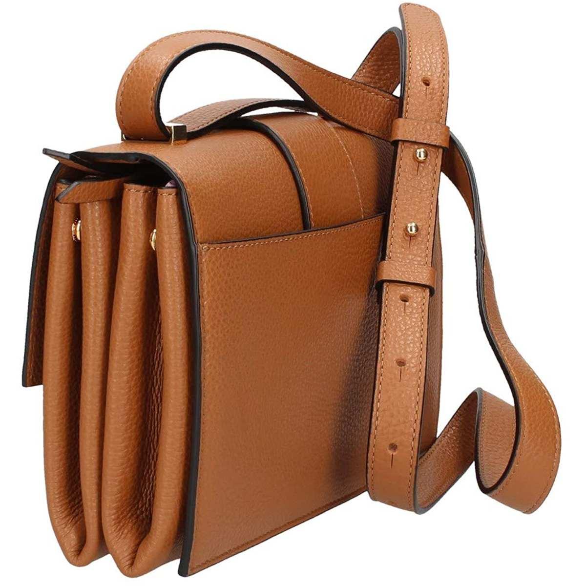 Handbag grainy leather