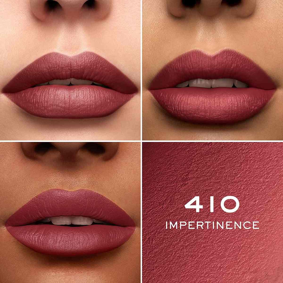 L'absolue rouge matte 410-impertinence#