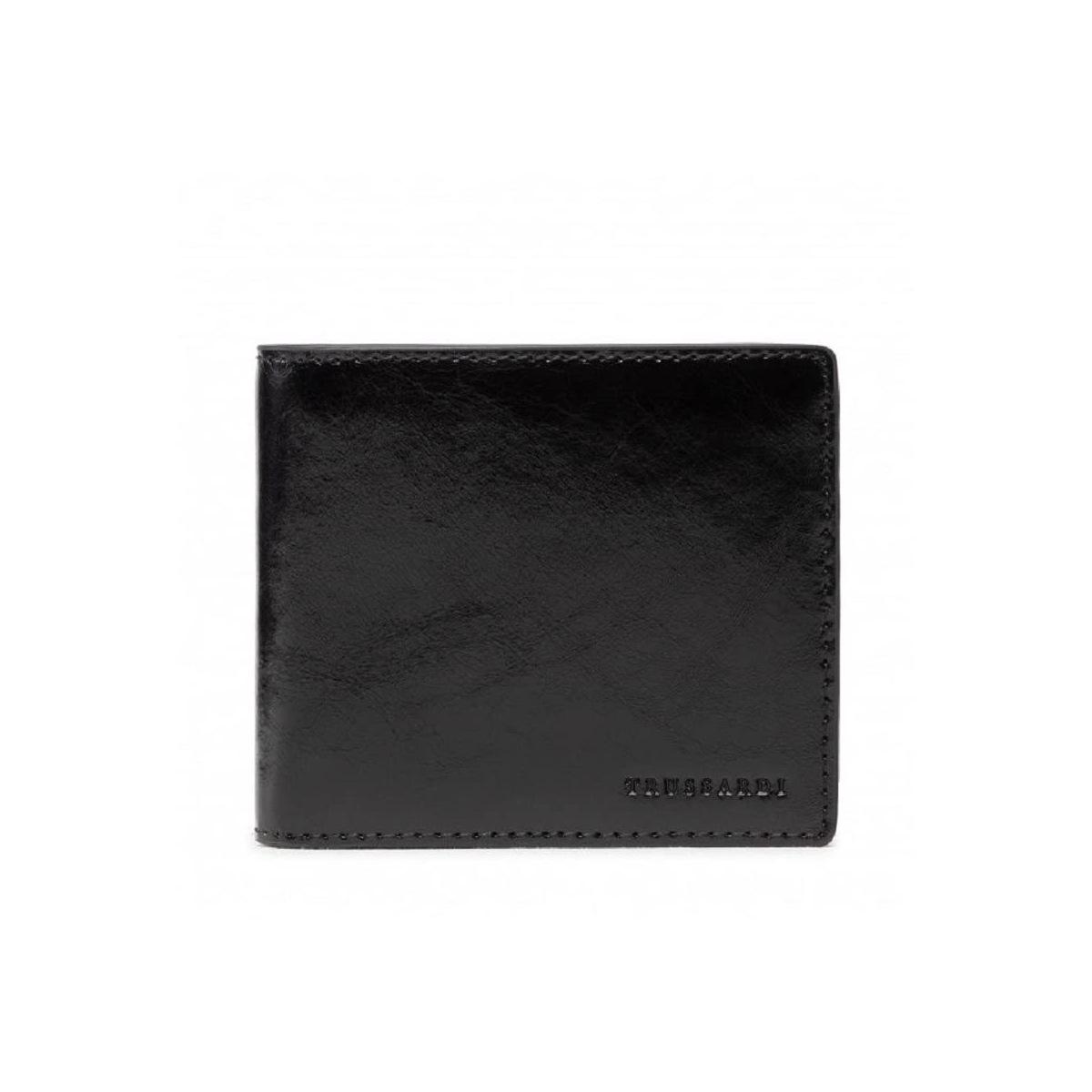 Bifold wallet card holder sheep nappa leather