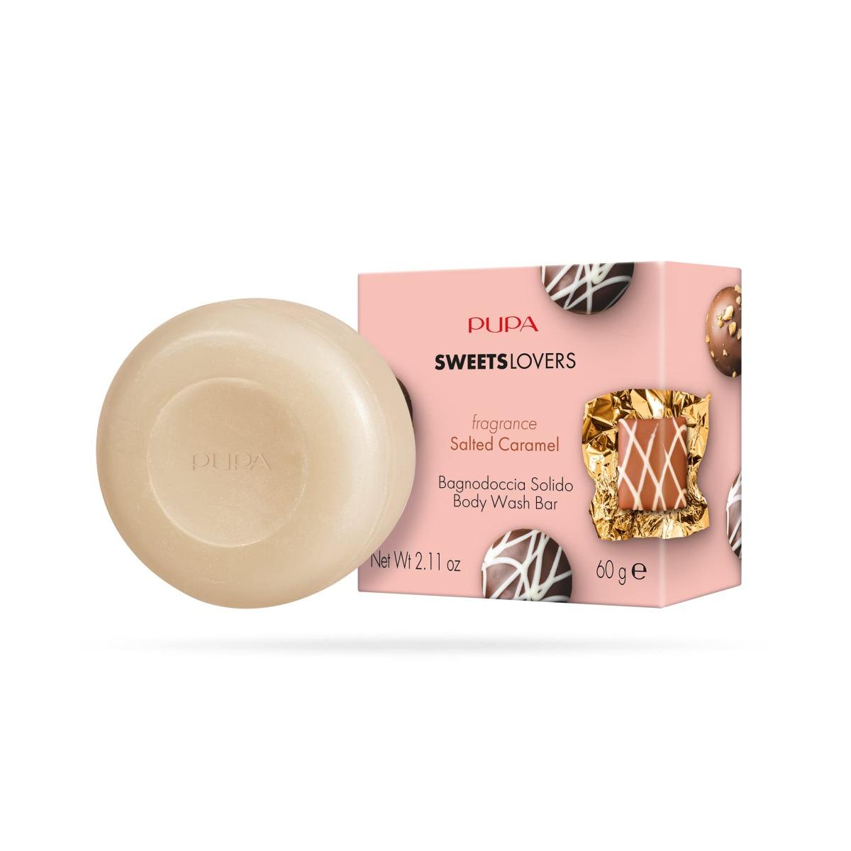 SWEETS LOVERS - BAGNODOCCIA SOLIDO SALTED CARAMEL 60 g