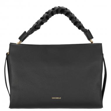 Boheme grana double handbag double grainy leather