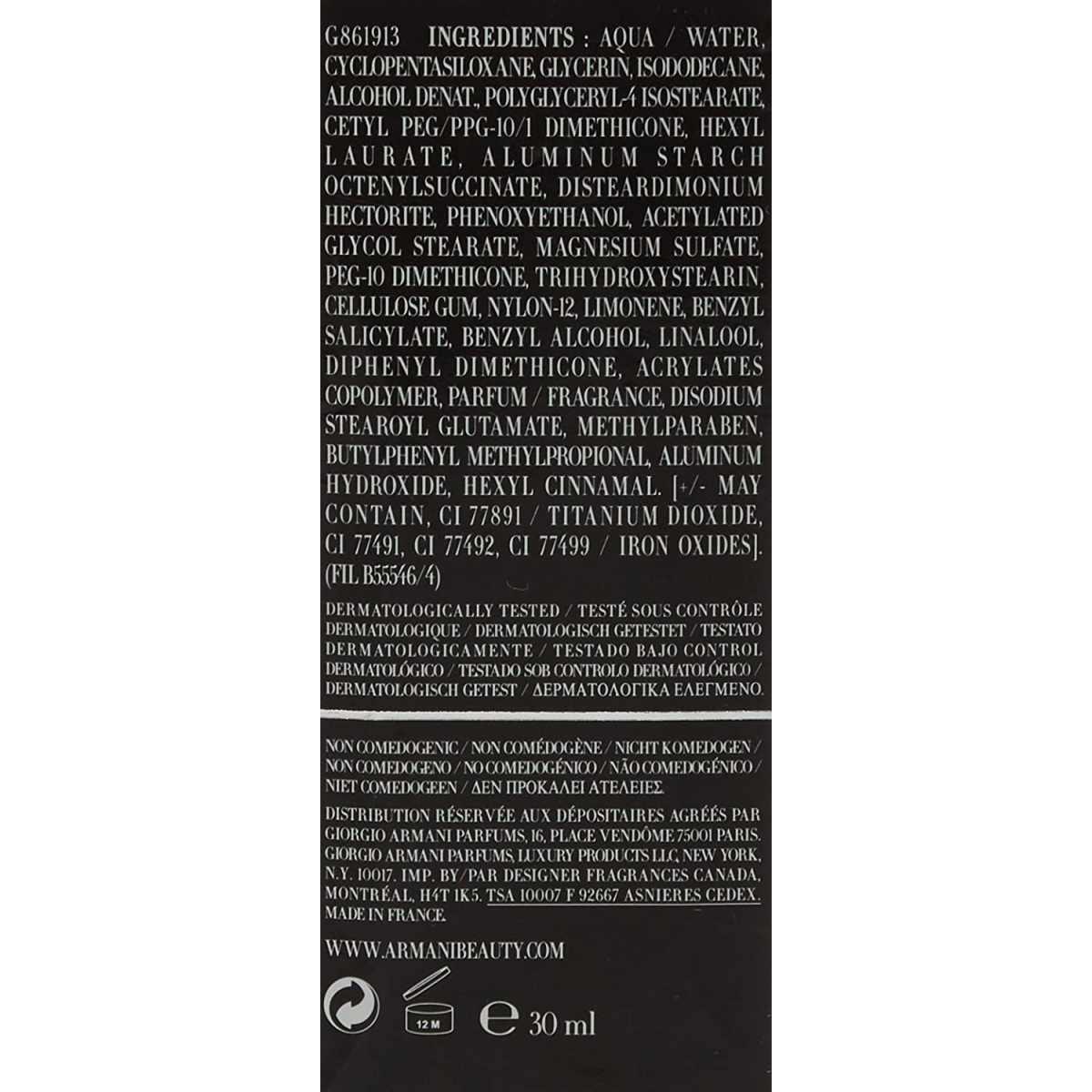 Luminous silk foundation 02